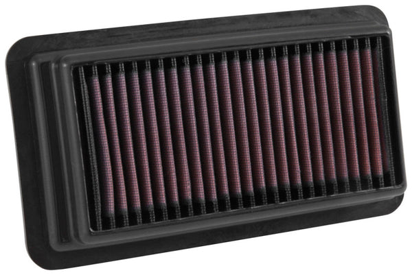 K&N 2016-2017 Honda Civic L4-1.5L F/I Replacement Drop In Air Filter - 33-5044 for 2016-2021 Honda Civic - front view
