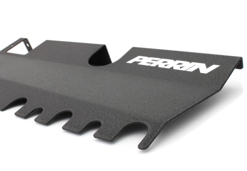 Perrin 15-21 WRX/STI Radiator Shroud (With/Without OEM Intake Scoop) - Black - PSP-ENG-512BK