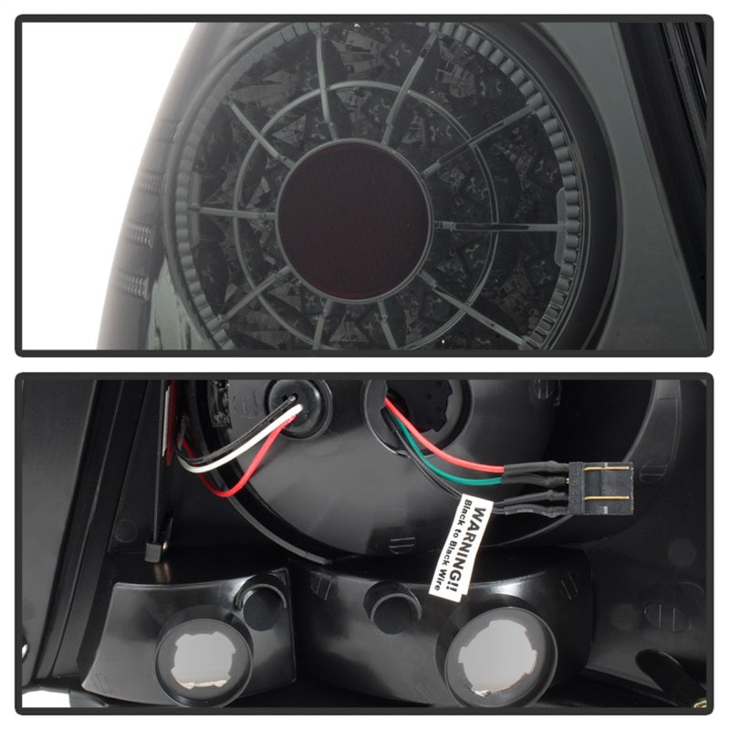 Spyder 01-03 Lexus IS300 LED Tail Lights w/Inner Trunk Lights - Smoke (ALT-YD-LIS300-LED-SET-SM) - 5085054