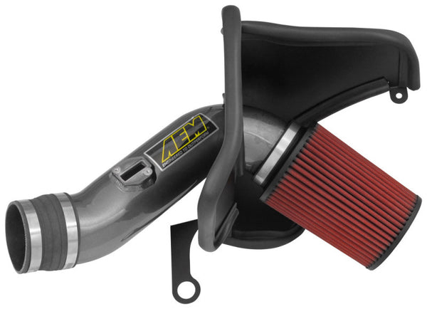 AEM 2017 Honda Pilot V6-3.5L F/I Gunmetal Gray Cold Air Intake - 21-795C for 2017-2025 Honda Ridgeline - front view
