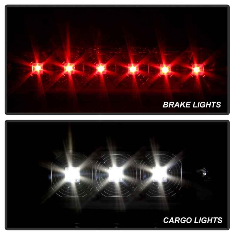 xTune Chevy Silverado 07-13 / GMC Sierra 07-13 LED 3RD Brake Light - Black BKL-CSIL07-LED-BK - 9037443