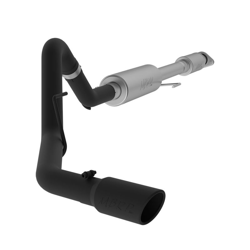 MBRP 15-20 Ford F-150 5.0L 3in Cat Back Single Side Exit Black Exhaust System - S5256BLK