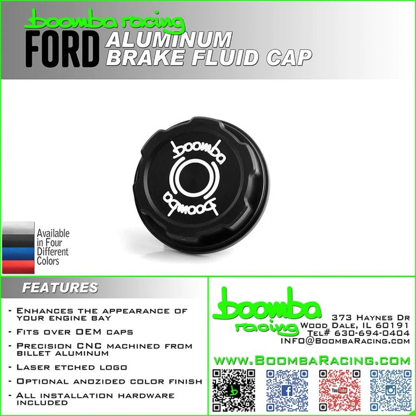 Boomba Racing Ford Brake resevoir Cap Cover