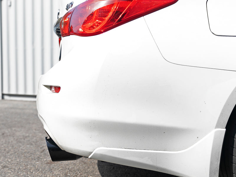 aFe Takeda 2.5in 304 SS Cat-Back Exhaust System w/ Black Tips 16-18 Infiniti Q50 V6-3.0L (tt) - 49-36132NM-B
