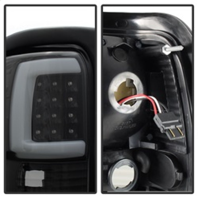 xTune Dodge Ram 1500 94-01 Tail Lights - Light Bar LED - Black ALT-ON-DRAM94V3-LBLED-BK - 9038860