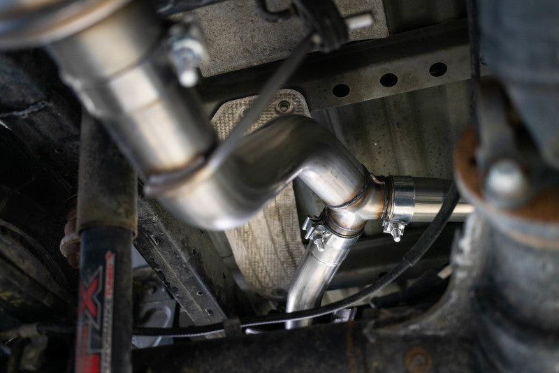 MBRP 19-20 Ford Ranger 2.3L 3 in Dual Split Rear Exit  4 in Tips AL Cat Back - S5223AL