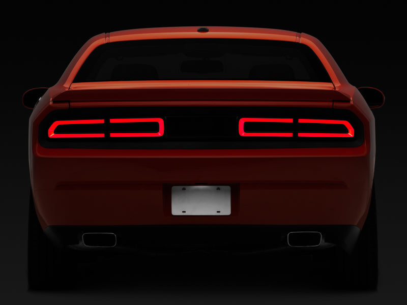 Raxiom 08-14 Challenger LED Tail Lights- Black Housing (Smoked Lens) - CH3762