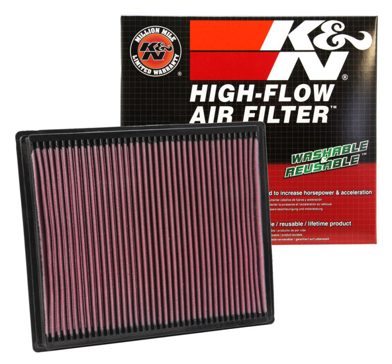 K&N Nissan Titan & Armada 5.6L - V8 2004 Drop In Air Filter - 33-2286