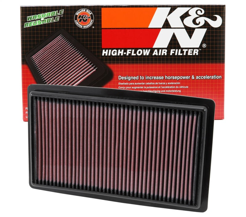 K&N Replacement Air Filter 13-14 Honda Accord V6 3.5L F/I - 33-2499 for 2015-2020 Acura TLX - close-up