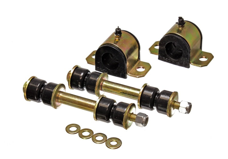 Energy Suspension 95-00 Toyota Pickup 2WD (Exc T-100/Tundra) Black 25mm Front Sway Bar Bushing Set - 8.5123G for 1995-2000 To