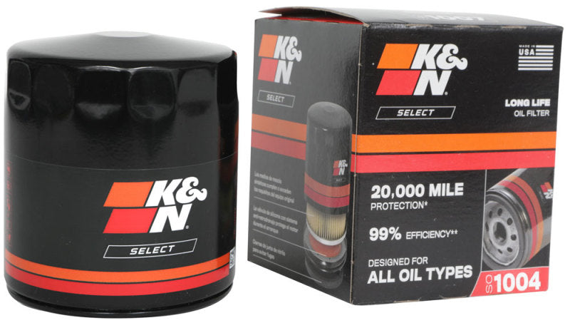 K&amp;N 19-23 Genesis G70 2.0L L4 / 21-23 Hyundai Elantra Hybrid 1.6L L4 Spin-On Oil Filter