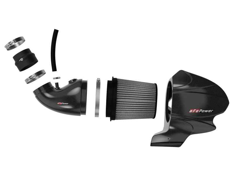 aFe Momentum Carbon Fiber CAIS w/ Pro Dry S Filter 12-19 Jeep Grand Cherokee SRT8 (WK2) V8-6.4L - 58-10001D