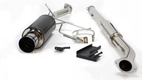 HKS 03-06 Evo Carbon-Ti Cat-back Exhaust - 31012-BM001 by HKS