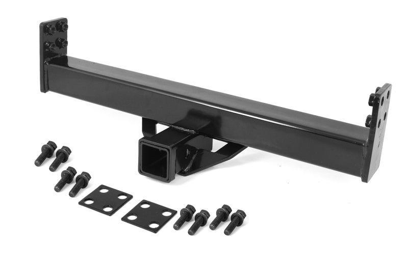 Rugged Ridge ReceiverHitch XHD Rear Bumper 76-06 Jeep CJ / Jeep Wrangler - 11580.03 for 1987-2006 Jeep Wrangler - front view