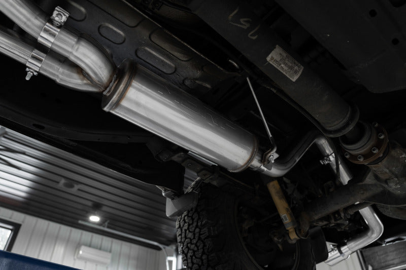 MBRP 22-23 Nissan Frontier 3.8L 3in Tip 3in Cat Back Single Side Exit  Street Profile - T304 - S5407304