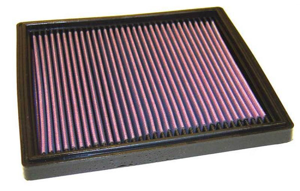 K&N Replacement Air Filter PORSCHE 911 CARRERA F6-3.6L - 33-2077 for 1989-1994 Porsche 911 - front view