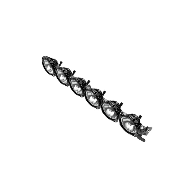 KC HiLiTES 21+ Ford Bronco 39in. Gravity LED Pro6 Light Bar Kit Front Bumper - 91341 for 2021-2026 Ford Bronco - front view