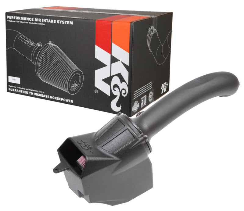 K&amp;N 18-20 Jeep Wrangler JL 2.0L Aircharger Performance Intake - 63-1580