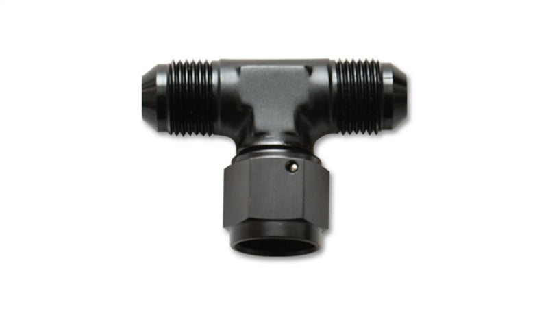 Vibrant -12AN Tee Fitting with Female -12AN Swivel On Side - 10795