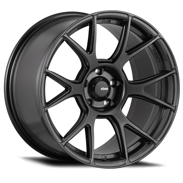 Konig Ampliform 18x8.5 5x112 ET43 Dark Metallic Graphite - AM88512436 by Konig