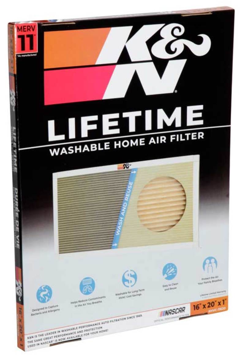 K&N HVAC Filter - 16 x 20 x 1 - HVC-11620