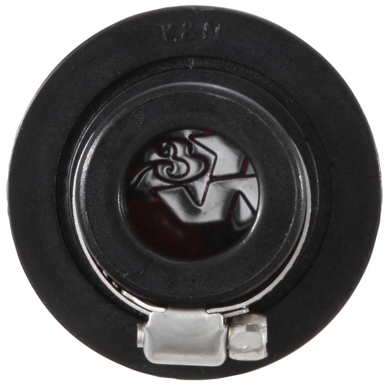 K&N 1.25in Flange ID x 3in OD x 2.5in H Rubber Base Crankcase Vent Filter - 62-1390