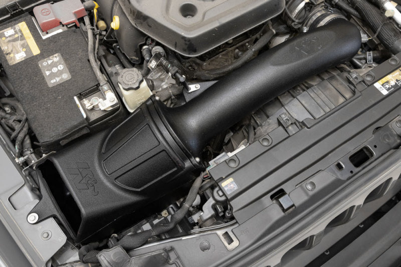 K&amp;N 18-20 Jeep Wrangler JL 2.0L Aircharger Performance Intake - 63-1580