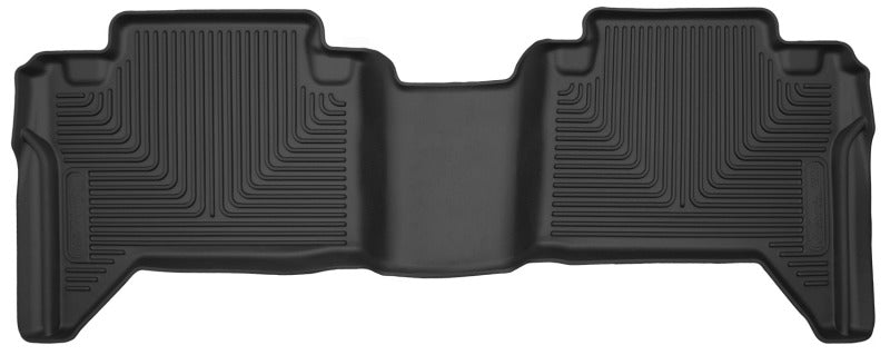Husky Liners 05-14 Toyota Tacoma Crew Cab Pickup X-Act Contour Black 2nd Seat Floor Liner - 53801