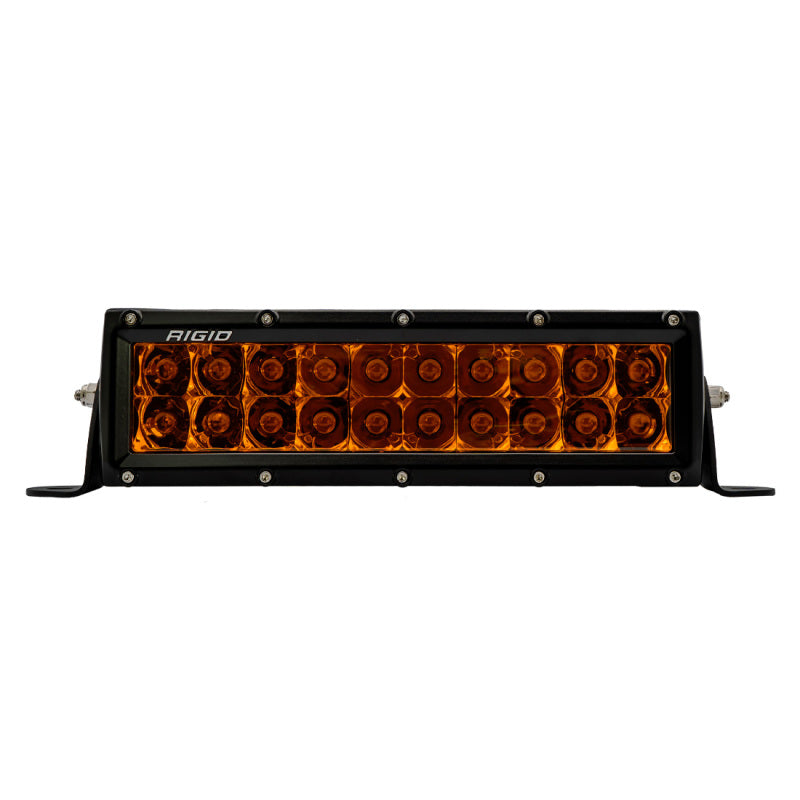 Rigid Industries E-Series 10in. Spot w/ Amber PRO Lens - 110223 by Rigid Industries - front view