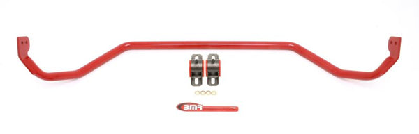 BMR 08-09 Pontiac G8 Front Hollow 29mm Adj. Sway Bar Kit w/ Bushings - Red - SB012R for 2014-2017 Chevrolet SS - front view
