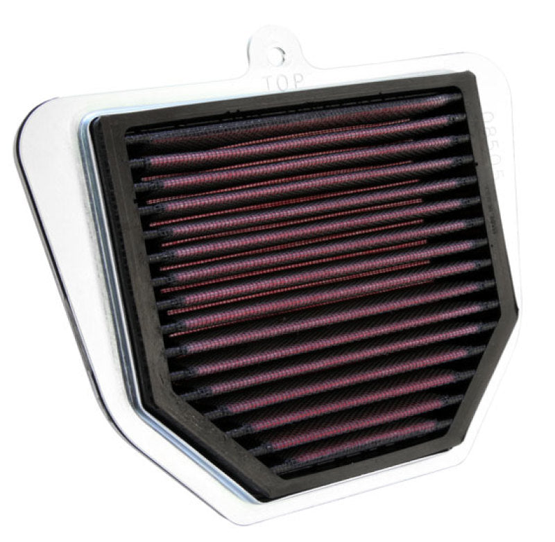 K&N 06-11 Yamaha FZ1/FZ8 Replacement Air Filter - YA-1006 for 2006-2015 Yamaha FZS1000 FZ1 - front view