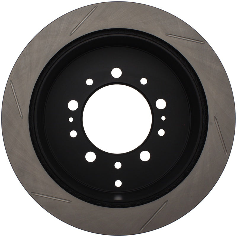 StopTech Power Slot 08-09 Lexus LX450/470/570 / 07-09 Toyota Tundra Slotted Left Rear Rotor - 126.44157SL