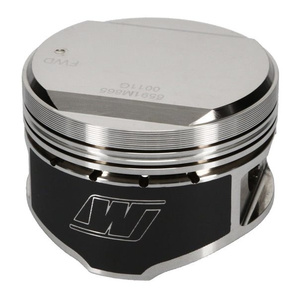 Wiseco Nissan Turbo Domed +14cc 1.181 X 86.5 Piston Kit - K591M865AP by Wiseco - front view