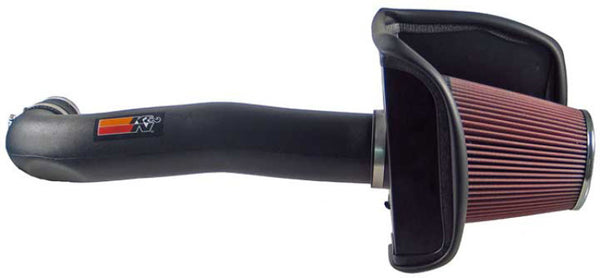 K&N 06 Ford F150 V6-4.2L Performance Intake Kit - 57-2572 for 2005-2008 Ford F 150 - front view