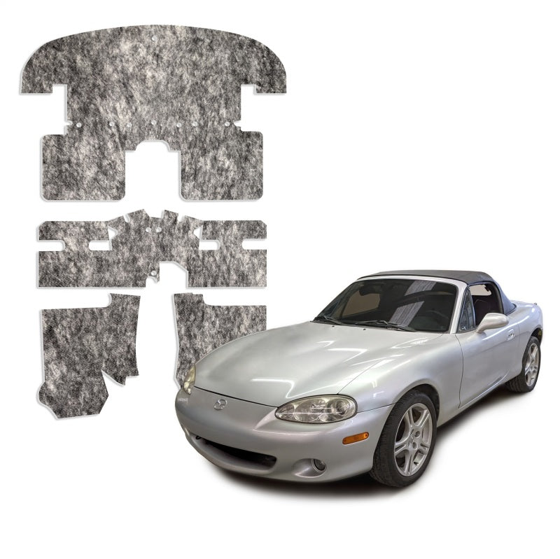 DEI 90-05 Mazda Miata NA &amp; NB Under Carpet Interior Insulation Kit - 1/2in Thick - 50295