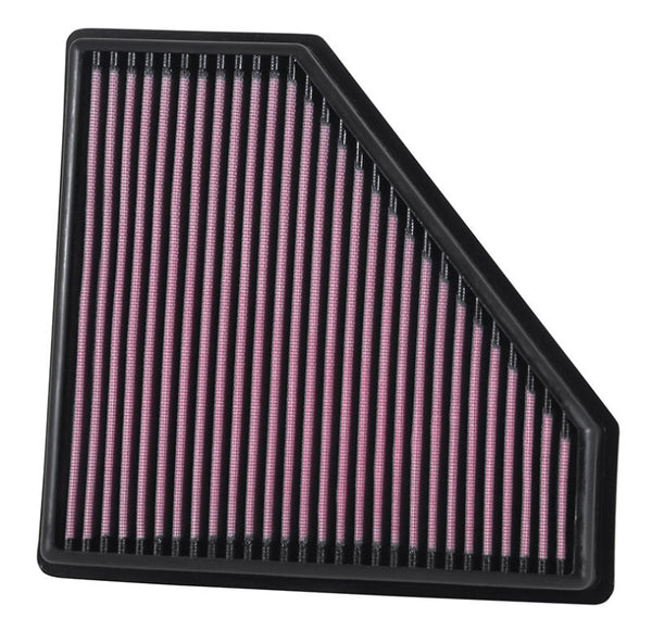 K&N 16-17 Cadillac CTS-V 6.2L V8 Drop In Air Filter - 33-5059 for 2016-2019 Cadillac CTS - front view