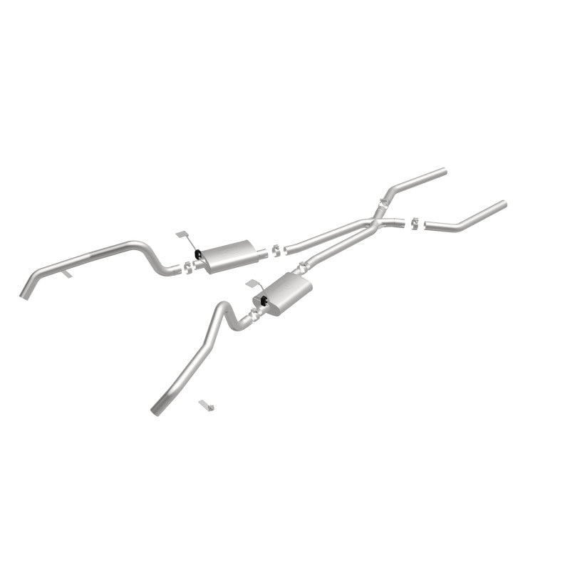 MagnaFlow Sys C/B 67-72 F-Body 2.50inch w/Tru-X - 15896