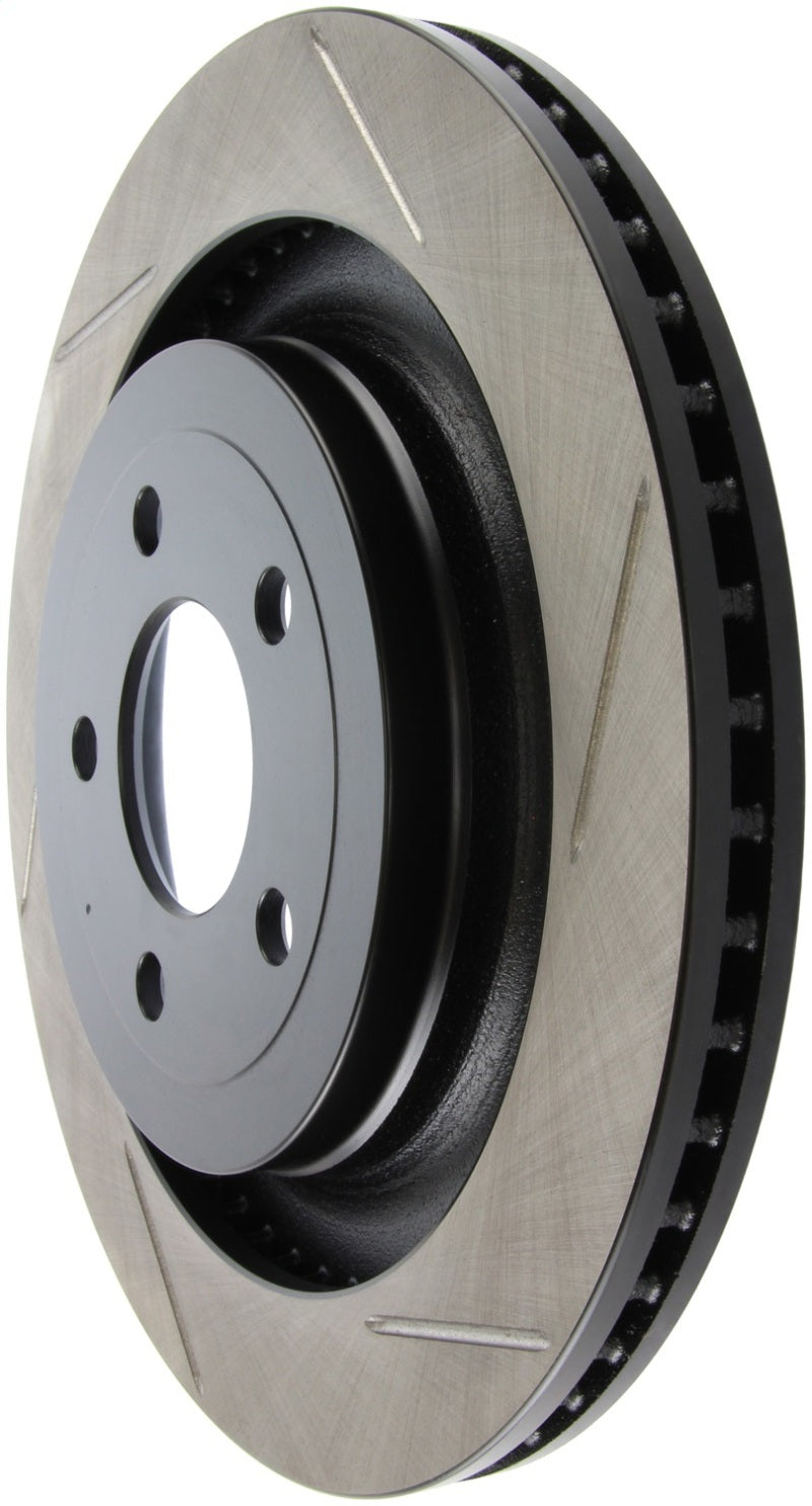 Clearance - StopTech 15-23 Ford Mustang GT w/ Brembo Brakes Slotted Brake Rotor - Rear Left - STO126.61109SL