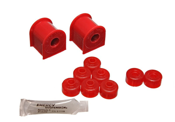 Energy Suspension 89-94 Nissan 240SX (S13) Red 15mm Rear Sway Bar Bushing Set - 7.5122R for 1989-1994 Nissan 240SX - front vi