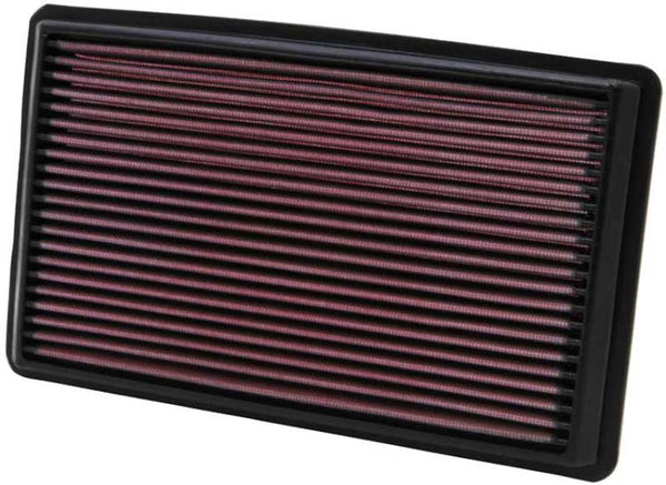 K&N 02-07 WRX/STi Drop In Air Filter 11in O/S Length / 6.563in O/S Width / 1.063in Height - 33-2232 for 1990-2004 Subaru Lega