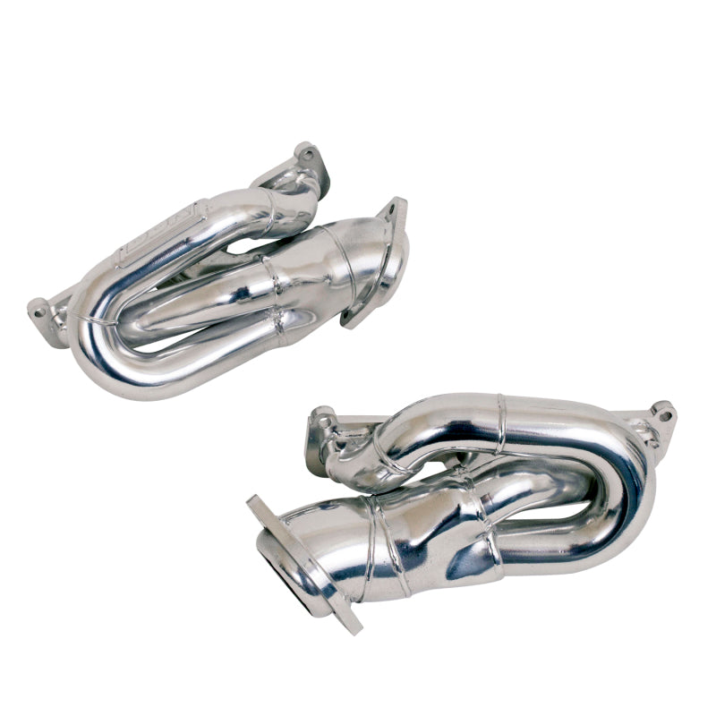 BBK 11-15 Mustang 3.7 V6 Shorty Tuned Length Exhaust Headers - 1-5/8 Silver Ceramic - 14420
