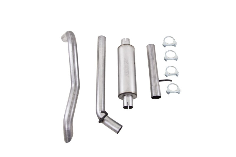 MBRP 12 Jeep Wrangler/Rubicon 3.6L V6 Cat Back Single Rear Exit Off-Road Alum Exhaust - S5530AL