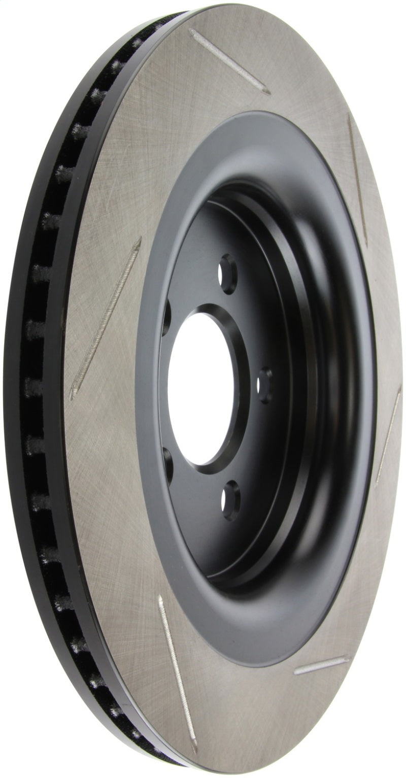 Clearance - StopTech 15-23 Ford Mustang GT w/ Brembo Brakes Slotted Brake Rotor - Rear Right -