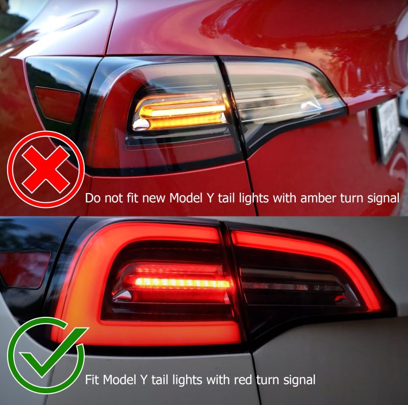 AlphaRex 17-22 Tesla Model 3 PRO-Series LED Tail Lights Red Smoke w/Seq Sig - 601020
