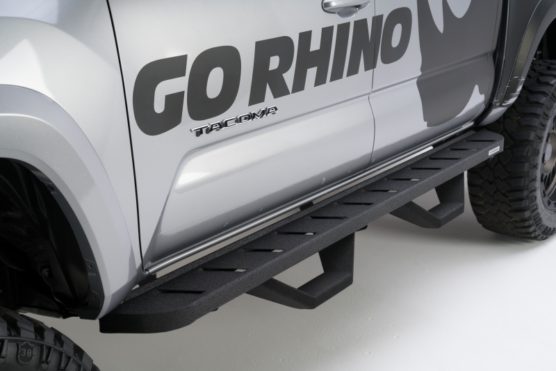 Go Rhino 15-20 Ford F-150 RB10 Complete Kit w/RB10 + Brkts + 2 RB10 Drop Steps - 6341778020PC