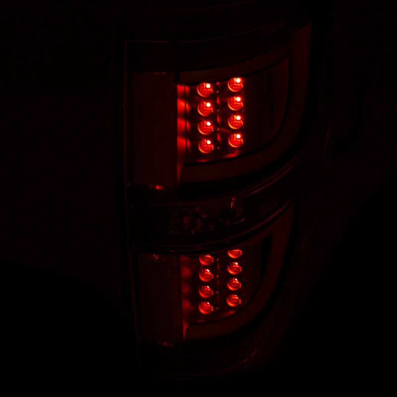 ANZO 2009-2013 Ford F-150 LED Taillights Black - 311257
