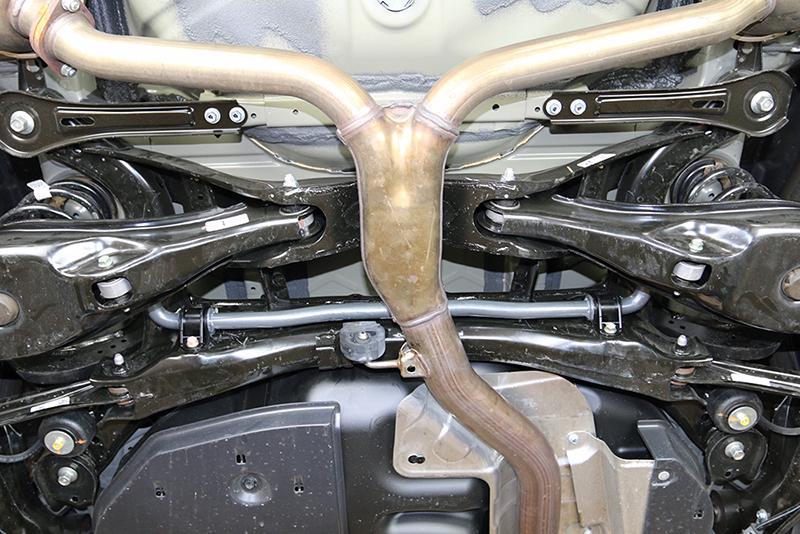 Progress Tech 2018+ Honda Accord/2016+ Civic Rear Sway Bar (22mm) Incl Reinforced Bushing Brkts - 62.1018