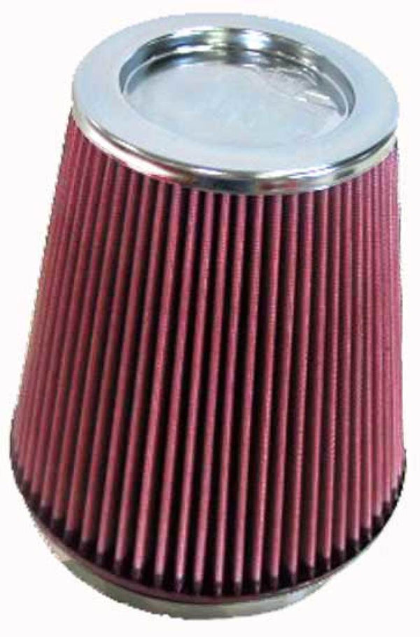 K&N Universal Air Filter 6in Flange ID x 7.5in Base / 5in OD Top x 8in H - RF-1020 by K&N Engineering - front view