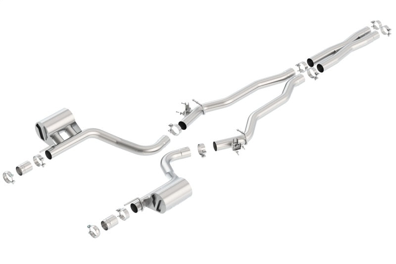 Borla 15-16 Dodge Challenger Hellcat 6.2L V8 ATAK w/ Valve Simulator CB Exhaust Factory Valance - 140648