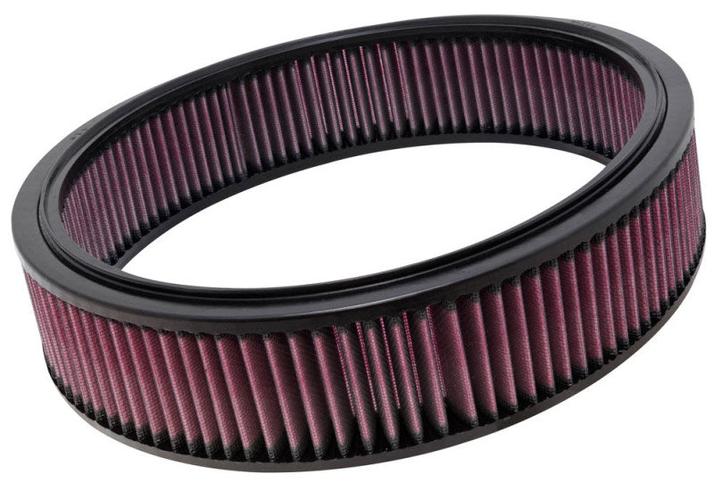 K&N Replacement Air Filter MERCEDES-BENZ V8 w/F/I, 1976-93 - E-2872 for 1986-1991 Mercedes-Benz 560SEC - front view